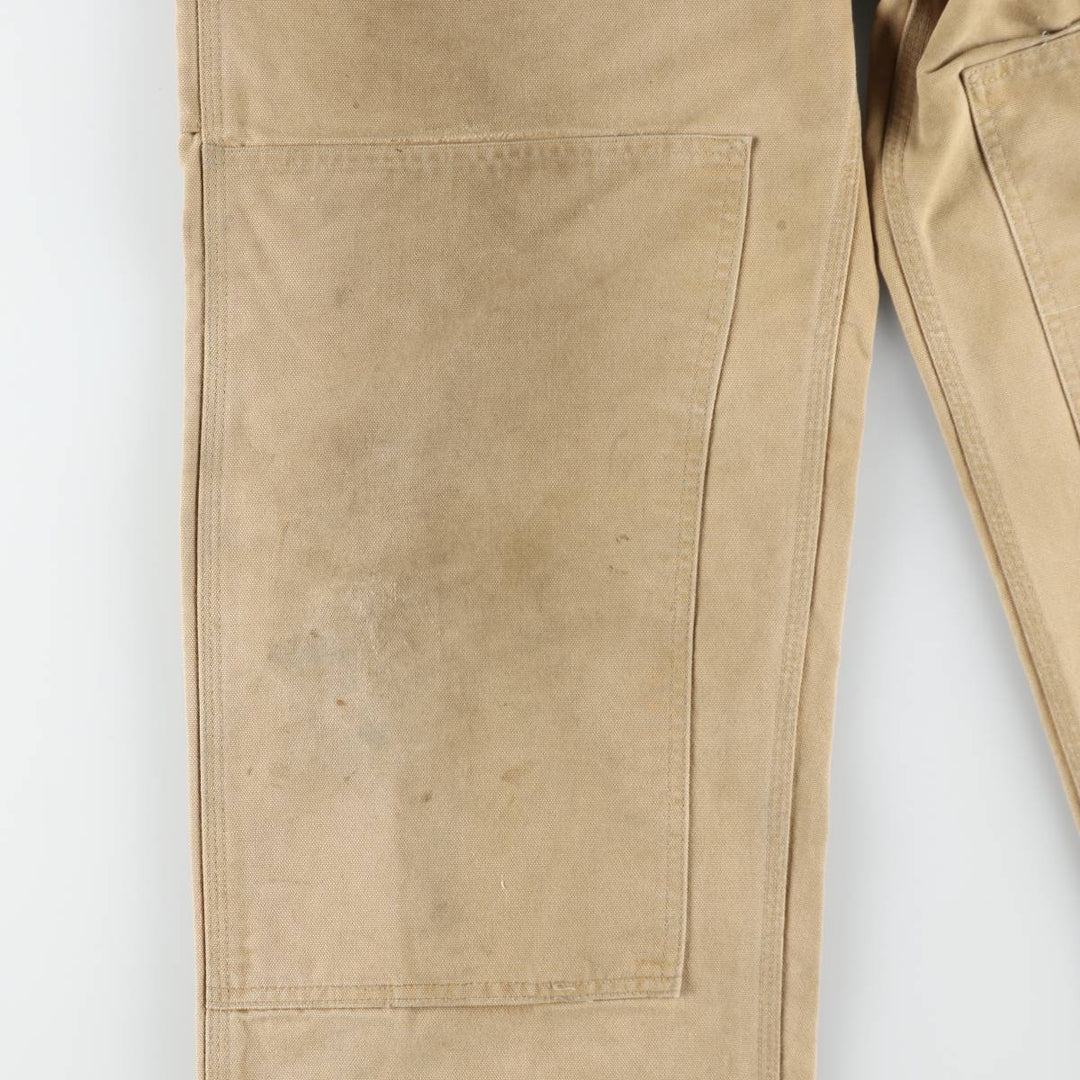 Carhartt Double Knee Duck Canvas Overalls, Men's Size W36 (approx.), Vintage unclear brown type Vintage Second Hand