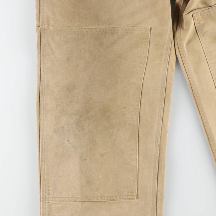 Carhartt Double Knee Duck Canvas Overalls, Men's Size W36 (approx.), Vintage unclear brown type Vintage Second Hand