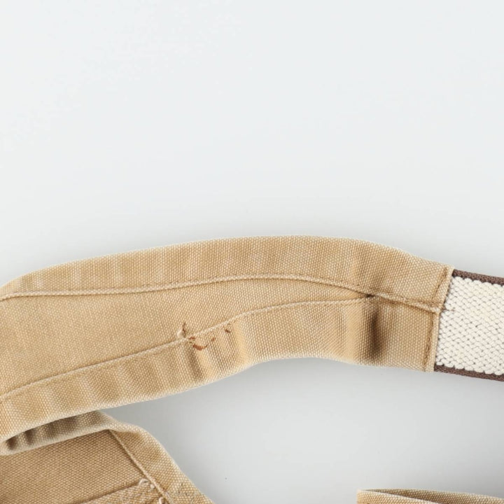 Carhartt Double Knee Duck Canvas Overalls, Men's Size W36 (approx.), Vintage unclear brown type Vintage Second Hand