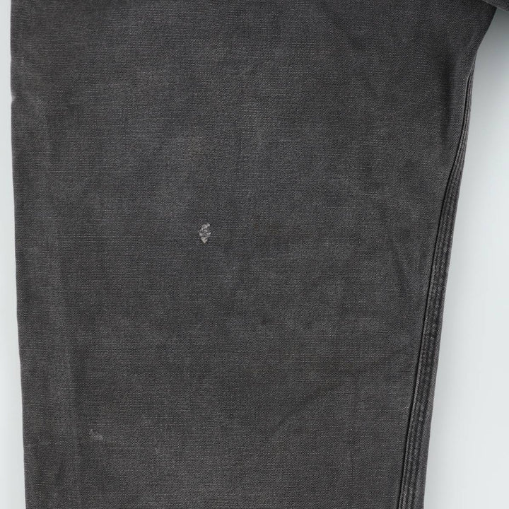 Oversized Carhartt double-knee duck overalls, men's size W46 unclear black type Vintage Second Hand