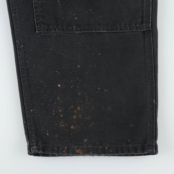 Big size Carhartt double knee duck overalls for men, equivalent to w41 cotton black type Vintage Second Hand