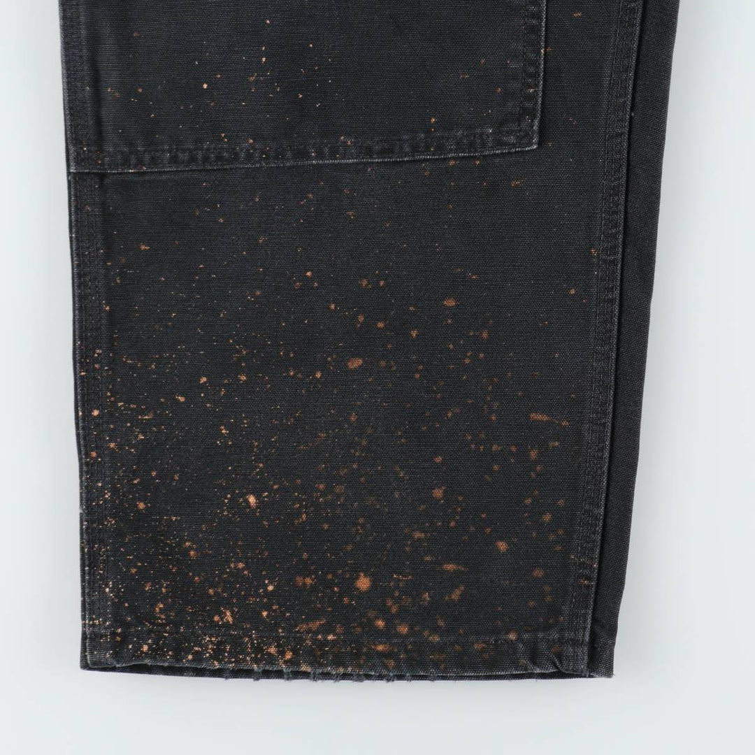 Big size Carhartt double knee duck overalls for men, equivalent to w41 cotton black type Vintage Second Hand