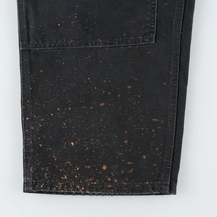Big size Carhartt double knee duck overalls for men, equivalent to w41 cotton black type Vintage Second Hand