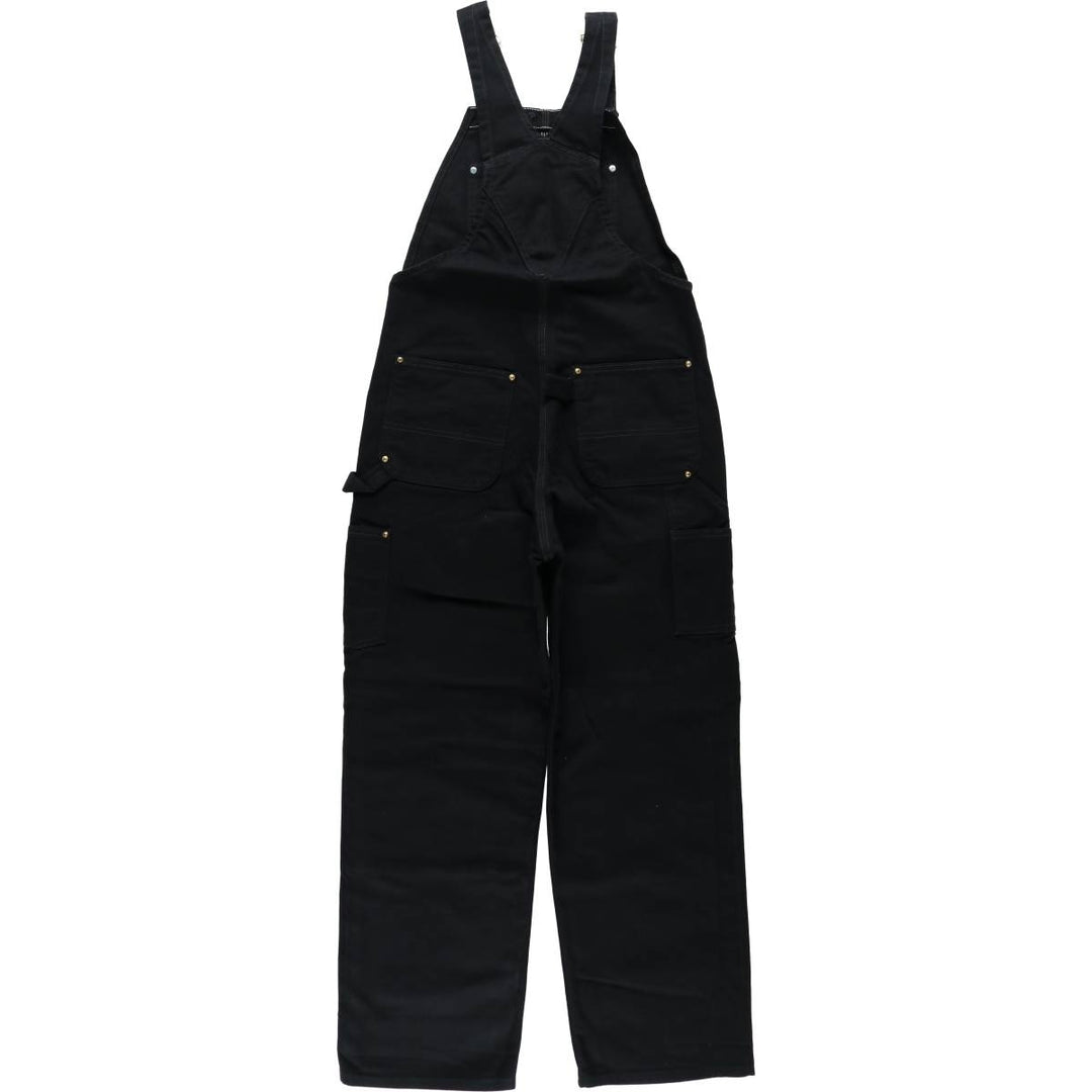 Carhartt Double Knee Duck Overalls for Men (W34 equivalent) cotton black type Vintage Second Hand