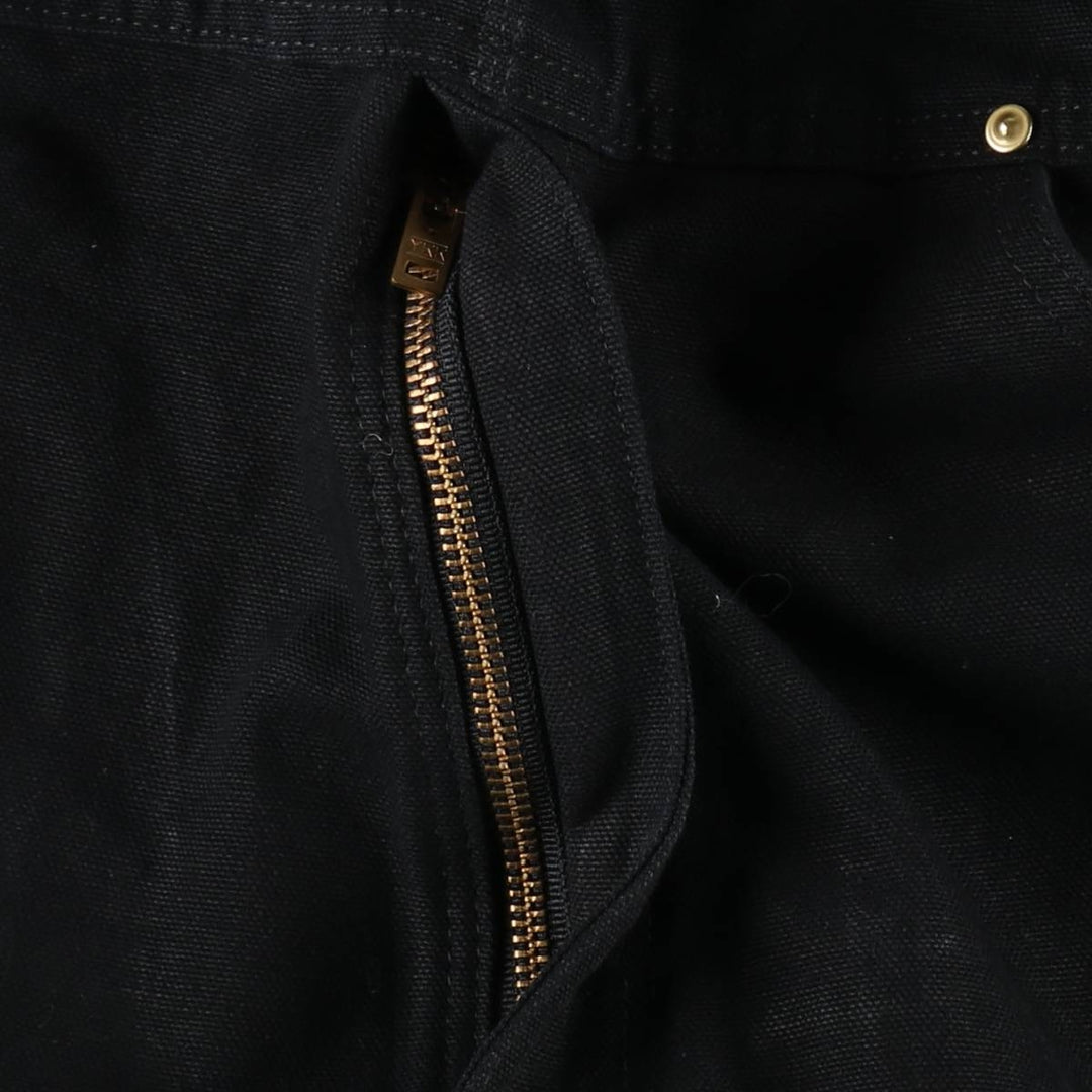 Carhartt Double Knee Duck Overalls for Men (W34 equivalent) cotton black type Vintage Second Hand
