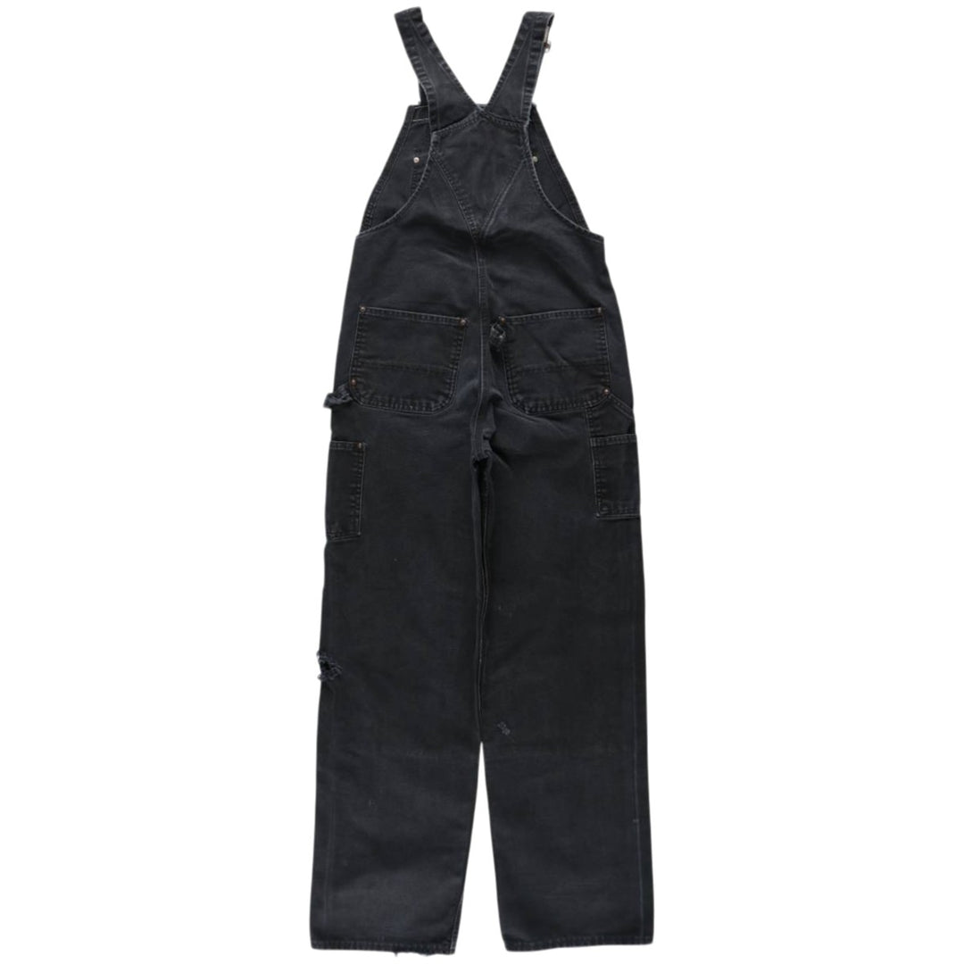 Carhartt Double Knee Duck Overalls for Men (W34 equivalent) unclear black type Vintage Second Hand