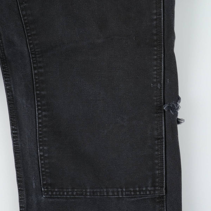 Carhartt Double Knee Duck Overalls for Men (W34 equivalent) unclear black type Vintage Second Hand