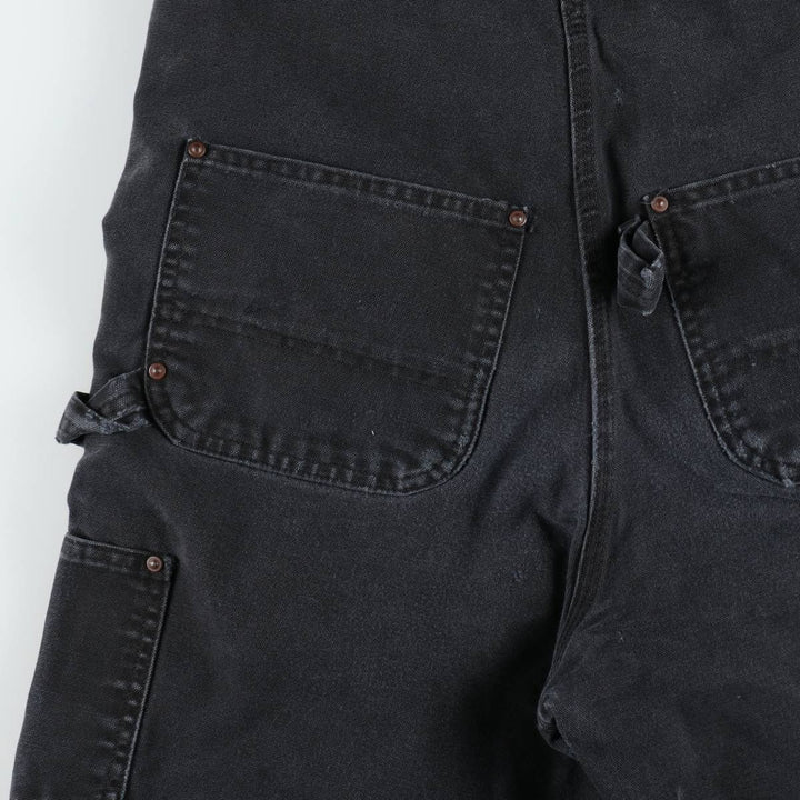 Carhartt Double Knee Duck Overalls for Men (W34 equivalent) unclear black type Vintage Second Hand