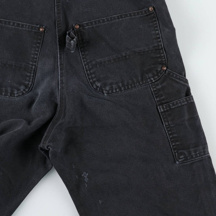 Carhartt Double Knee Duck Overalls for Men (W34 equivalent) unclear black type Vintage Second Hand