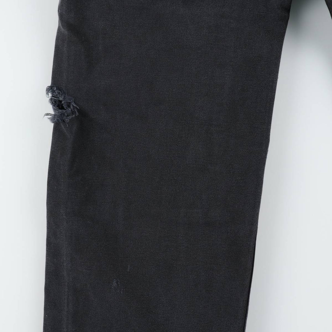 Carhartt Double Knee Duck Overalls for Men (W34 equivalent) unclear black type Vintage Second Hand