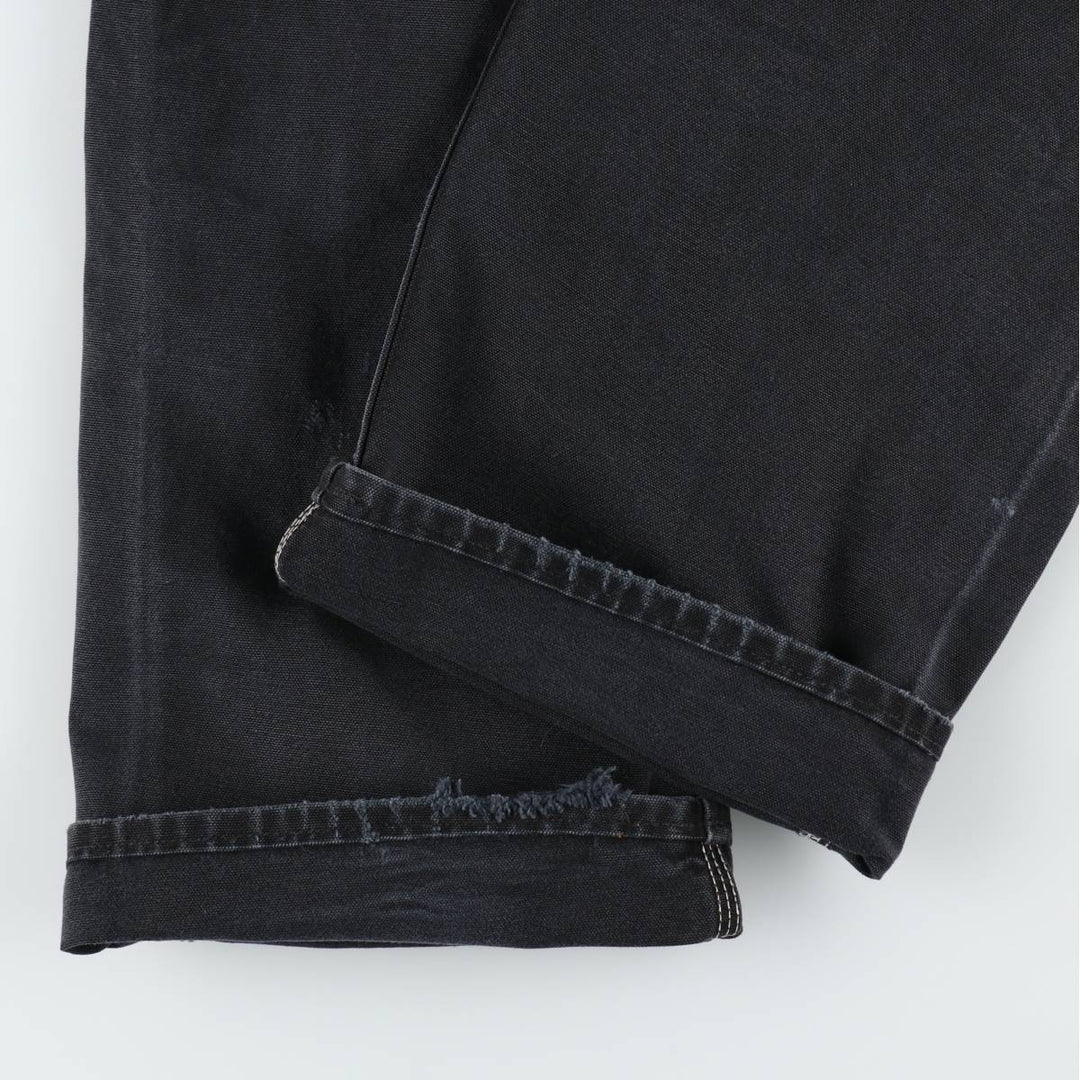 Carhartt Double Knee Duck Overalls for Men (W34 equivalent) unclear black type Vintage Second Hand