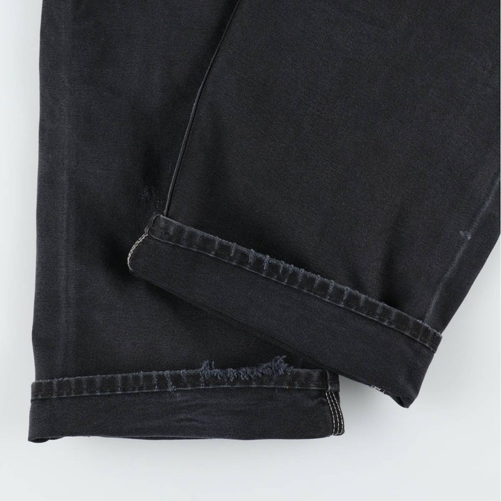 Carhartt Double Knee Duck Overalls for Men (W34 equivalent) unclear black type Vintage Second Hand
