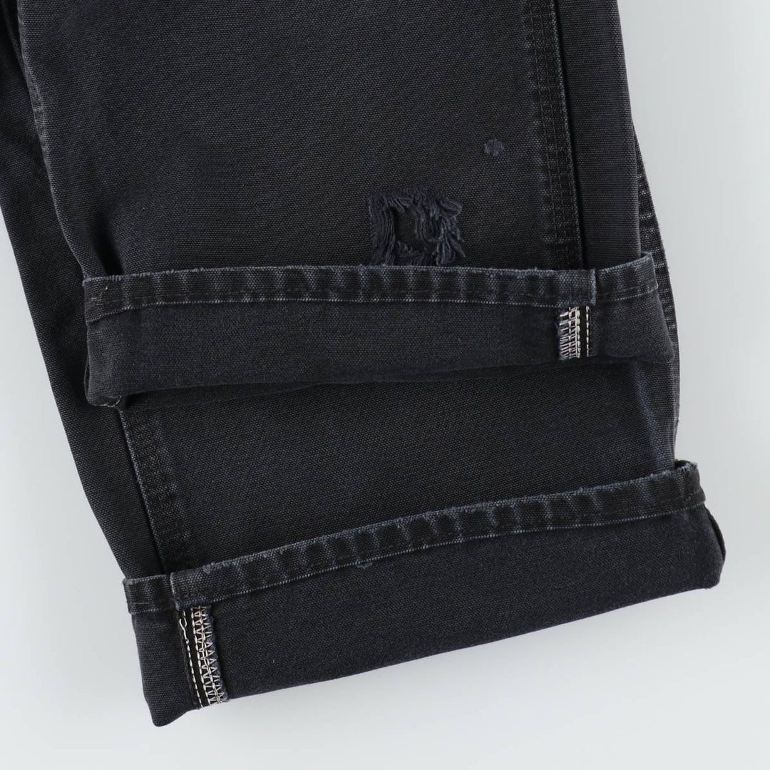 Carhartt Double Knee Duck Overalls for Men (W34 equivalent) unclear black type Vintage Second Hand