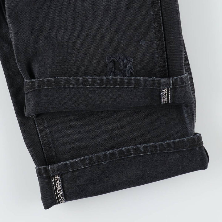 Carhartt Double Knee Duck Overalls for Men (W34 equivalent) unclear black type Vintage Second Hand