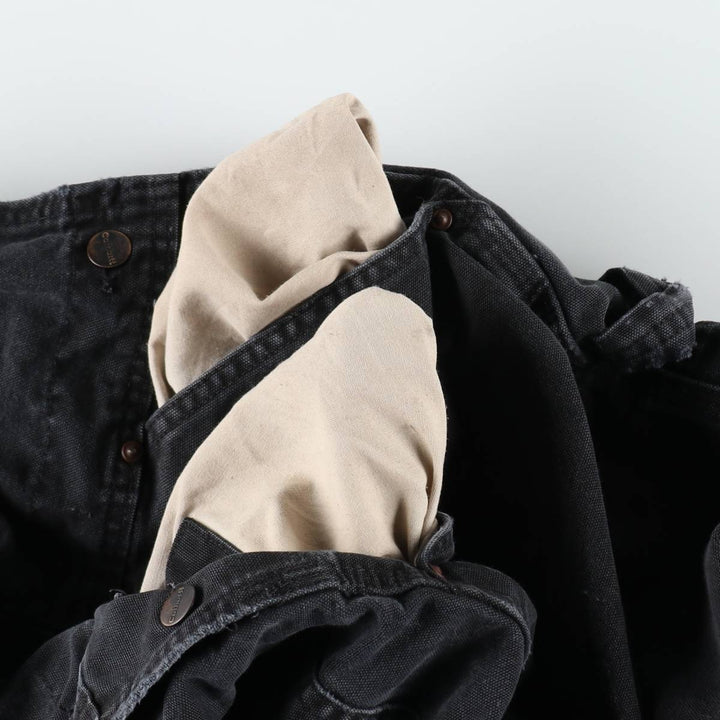 Carhartt Double Knee Duck Overalls for Men (W34 equivalent) unclear black type Vintage Second Hand