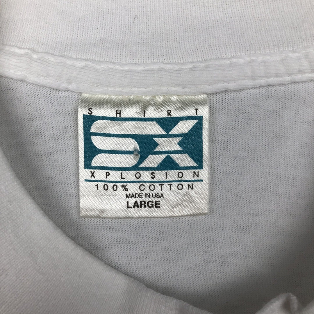 90'S Shirt Xplosion MLB St. Louis Cardinals sports print T-shirt, Made in USA, Men's size L (approx.), Vintage cotton white type Vintage Second Hand