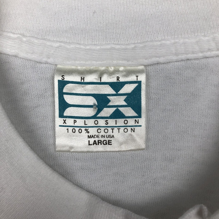 90'S Shirt Xplosion MLB St. Louis Cardinals sports print T-shirt, Made in USA, Men's size L (approx.), Vintage cotton white type Vintage Second Hand