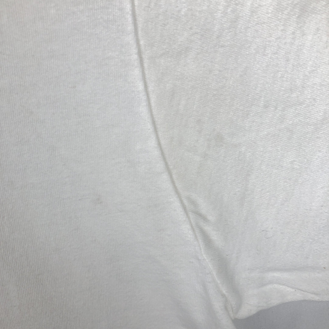 CHAMP NHL DETROIT RED WINGS Sports Print T-Shirt (Men's XL equivalent) cotton white type Vintage Second Hand
