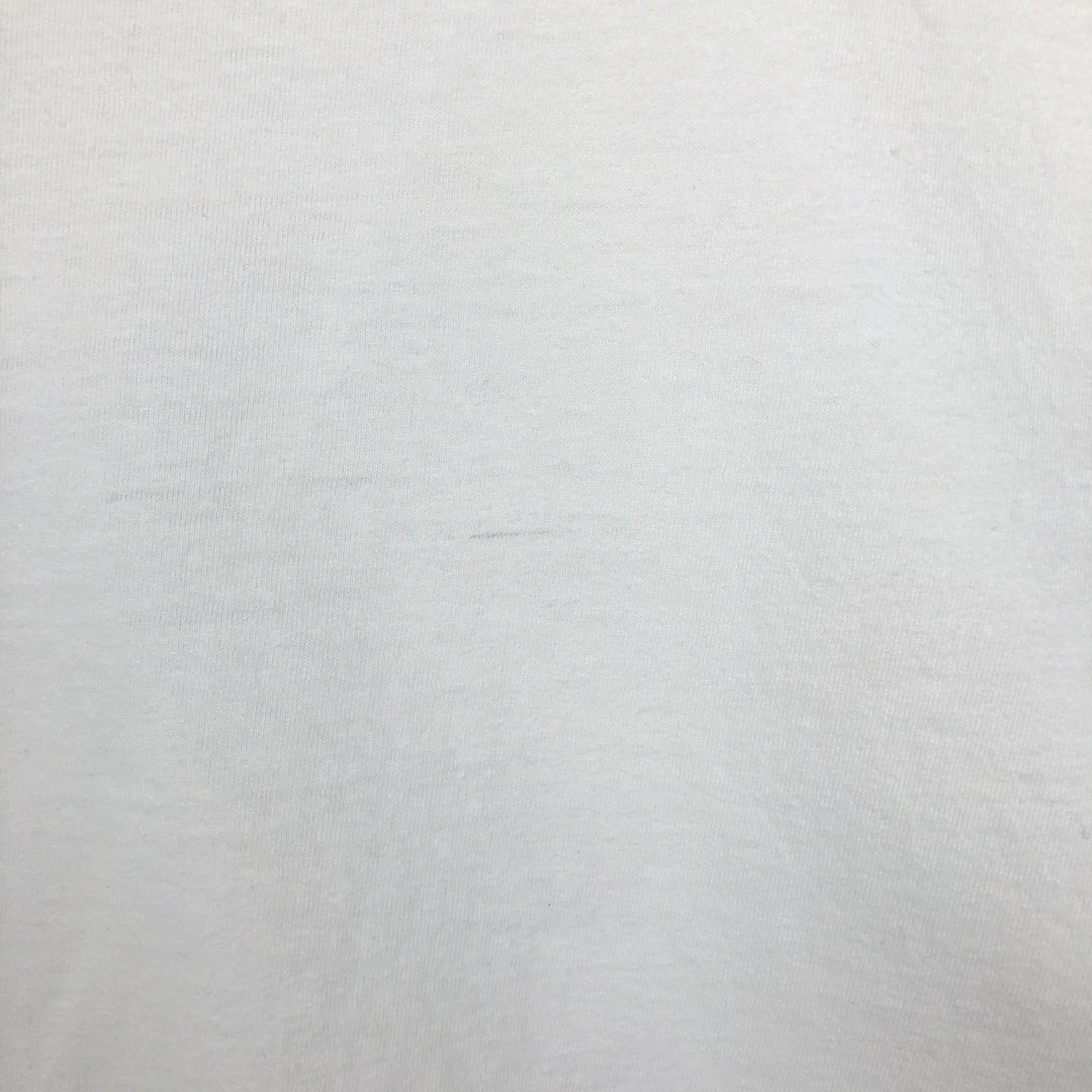 CHAMP NHL DETROIT RED WINGS Sports Print T-Shirt (Men's XL equivalent) cotton white type Vintage Second Hand
