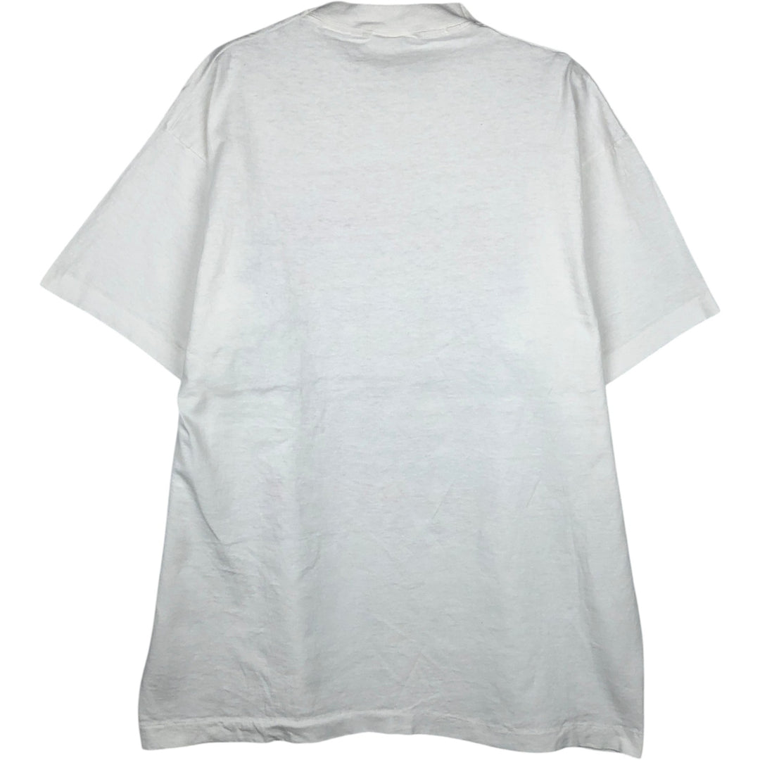 90'S Fruit of the Loom MLB Los Angeles Dodgers Sports Print T-Shirt, Made in USA, Men's XL equivalent, Vintage cotton white type Vintage Second Hand