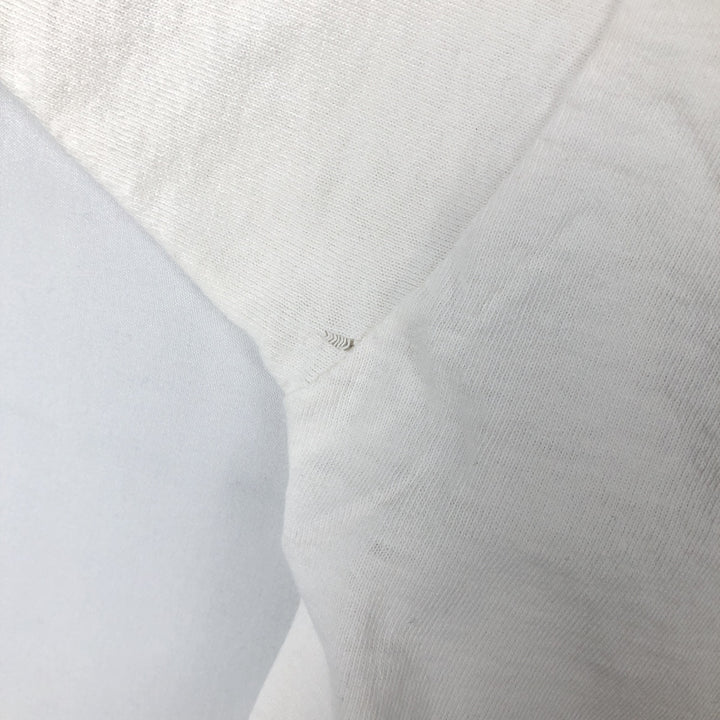 Fruit of the Loom NBA Chicago Bulls sports print T-shirt, Made in USA, Men's size L (approx.) cotton white type Vintage Second Hand