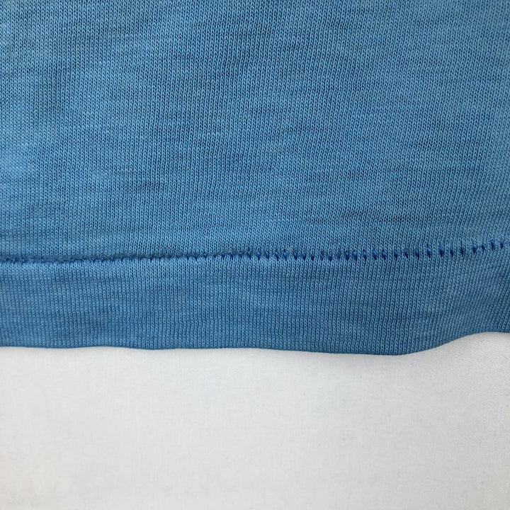 80s-90'S Walt Disney World Advertising T-Shirt, Made in USA, Men's Size M (Equivalent), Vintage cotton Blue type light blue Vintage Second Hand