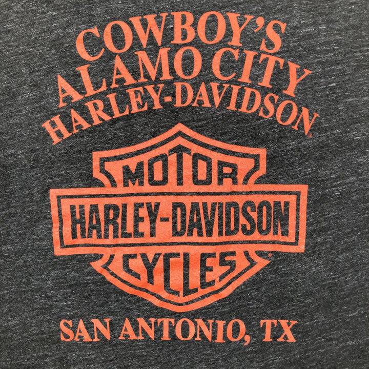 Harley-Davidson Motorcycle Bike T-shirt, Men's XL size cotton black type Vintage Second Hand