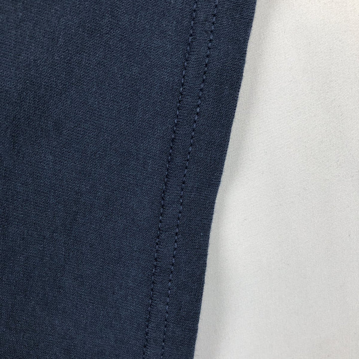 Vintage 90'S TULTEX printed T-shirt, size L for men cotton navy blue type Vintage Second Hand