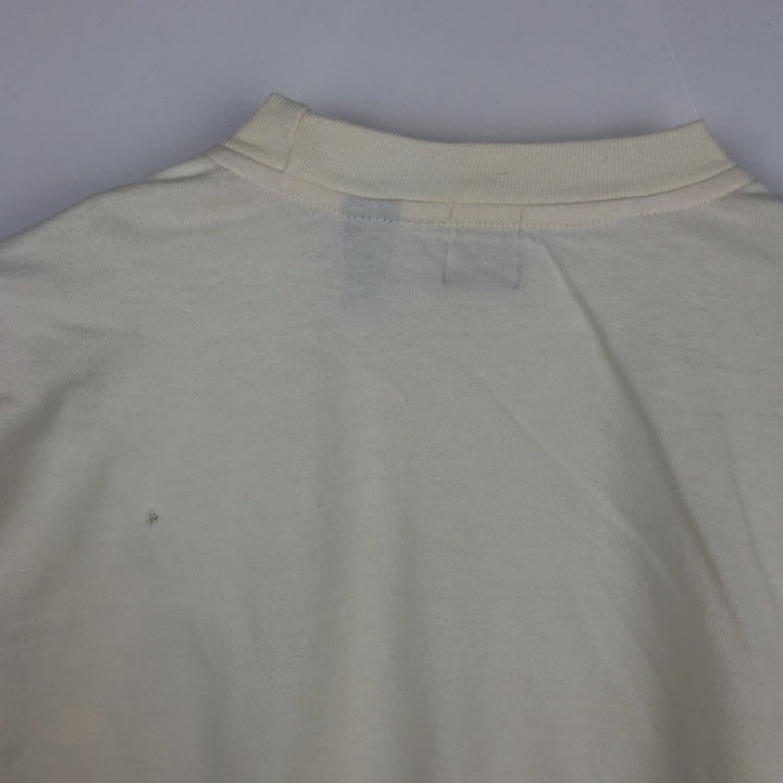 90'S GAP Old Gap Plain Pocket Long-Sleeve T-Shirt, Men's Size S (Equivalent), Vintage cotton ivory Vintage Second Hand
