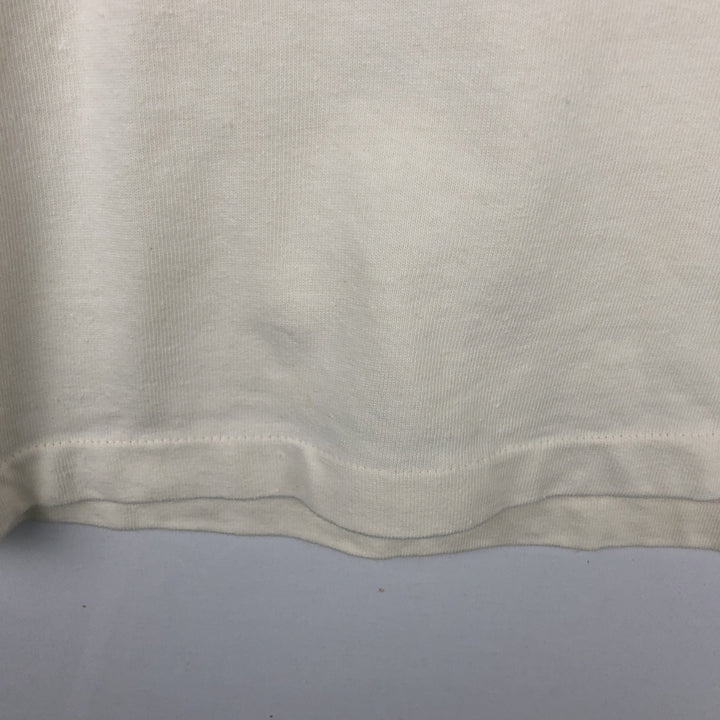 90'S GAP Old Gap Plain Pocket Long-Sleeve T-Shirt, Men's Size S (Equivalent), Vintage cotton ivory Vintage Second Hand