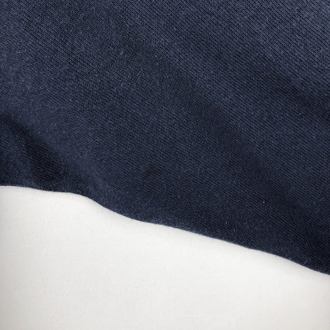 80'S Champion Tricolor Tag Sweatshirt Pullover Hoodie, Made in USA, Men's XL Equivalent, Vintage acrylic navy blue type Vintage Second Hand