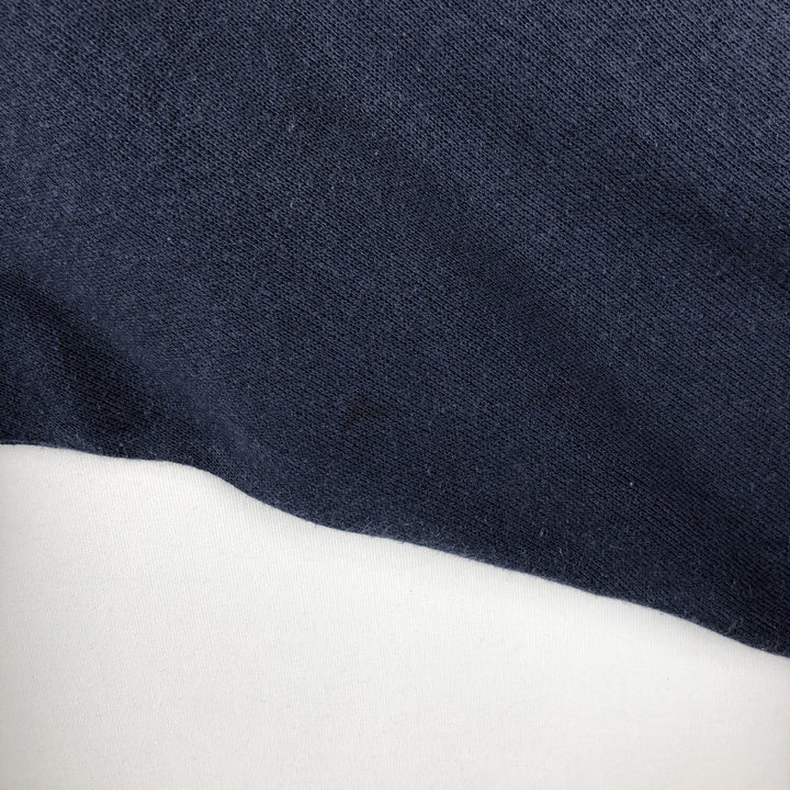 80'S Champion Tricolor Tag Sweatshirt Pullover Hoodie, Made in USA, Men's XL Equivalent, Vintage acrylic navy blue type Vintage Second Hand