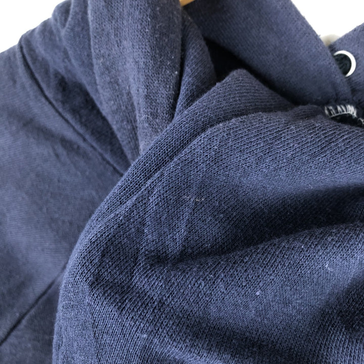 80'S Champion Tricolor Tag Sweatshirt Pullover Hoodie, Made in USA, Men's XL Equivalent, Vintage acrylic navy blue type Vintage Second Hand