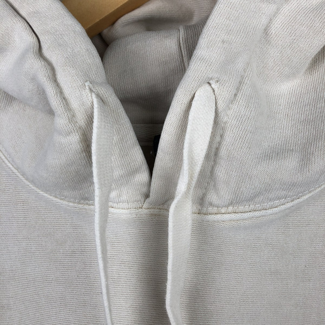 Stussy sweatshirt pullover hoodie, men's size M cotton unbleached Vintage Second Hand