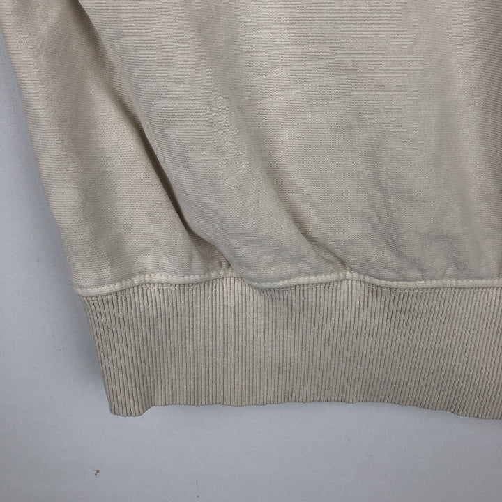 Stussy sweatshirt pullover hoodie, men's size M cotton unbleached Vintage Second Hand