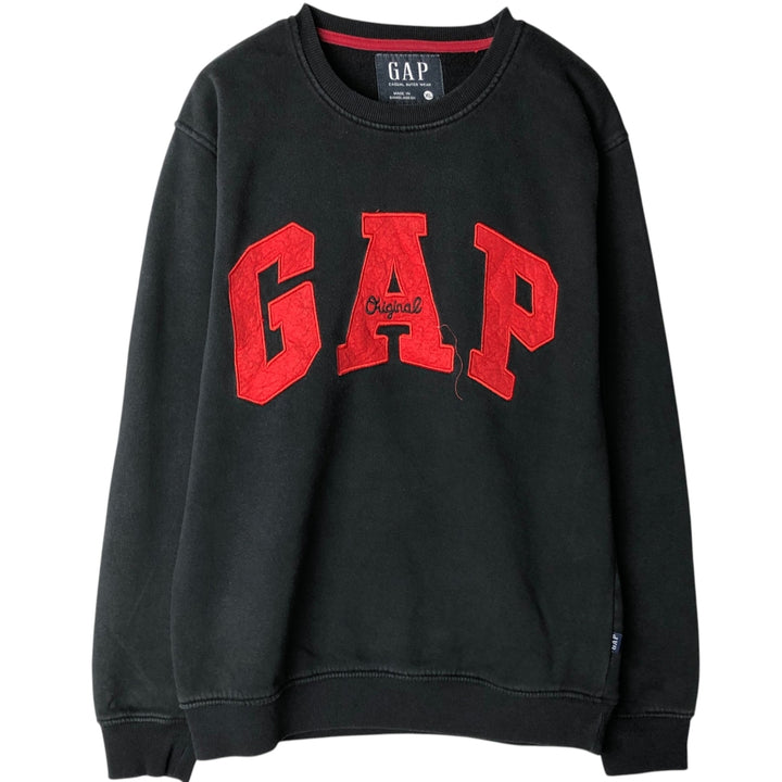 GAP Logo Sweatshirt, Men's Size XL (approx.) cotton black type Vintage Second Hand