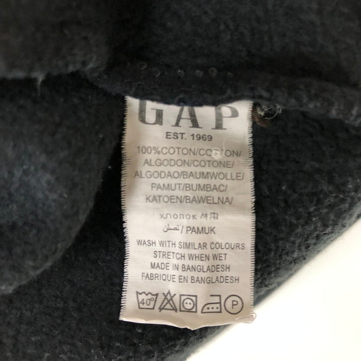 GAP Logo Sweatshirt, Men's Size XL (approx.) cotton black type Vintage Second Hand