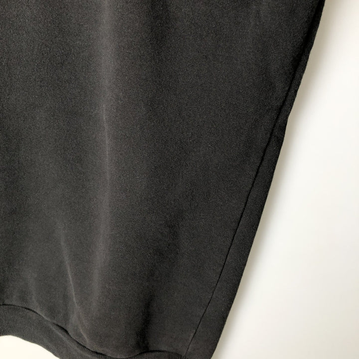 2000'S Calvin Klein logo sweatshirt, men's size XL equivalent. cotton black type Vintage Second Hand