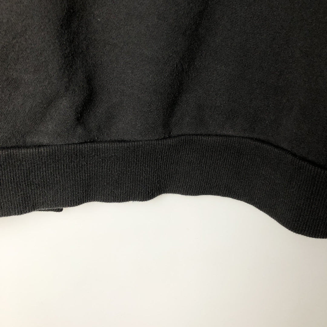 2000'S Calvin Klein logo sweatshirt, men's size XL equivalent. cotton black type Vintage Second Hand