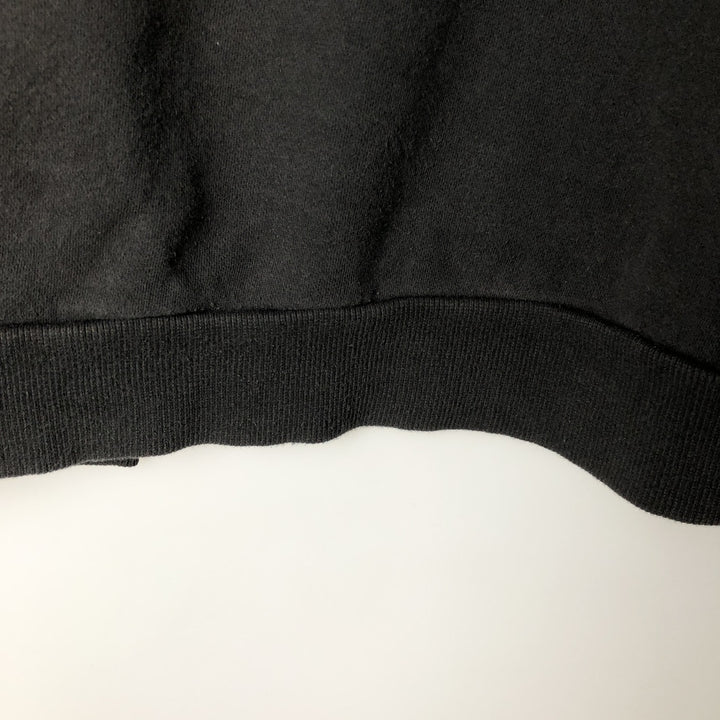 2000'S Calvin Klein logo sweatshirt, men's size XL equivalent. cotton black type Vintage Second Hand