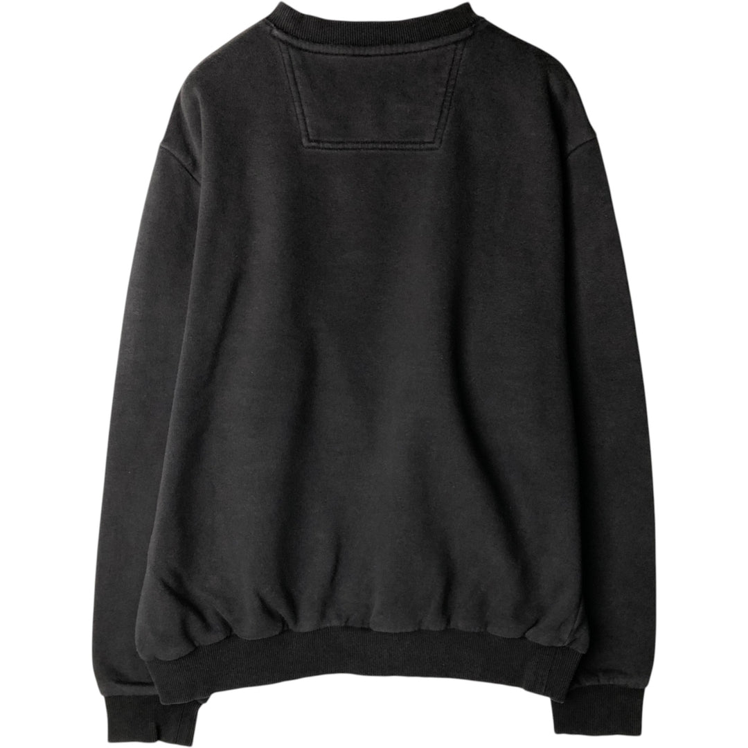Calvin Klein logo sweatshirt, men's size L (approx.) cotton black type Vintage Second Hand