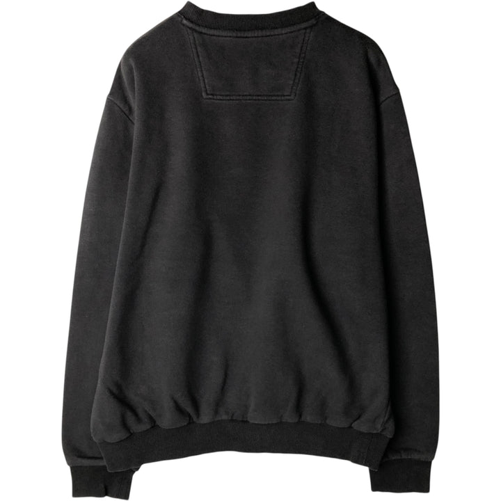 Calvin Klein logo sweatshirt, men's size L (approx.) cotton black type Vintage Second Hand