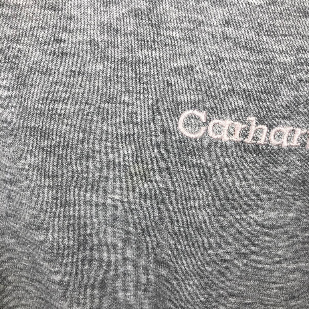 Carhartt One Point Logo Sweatshirt, Men's XL cotton gray type Vintage Second Hand