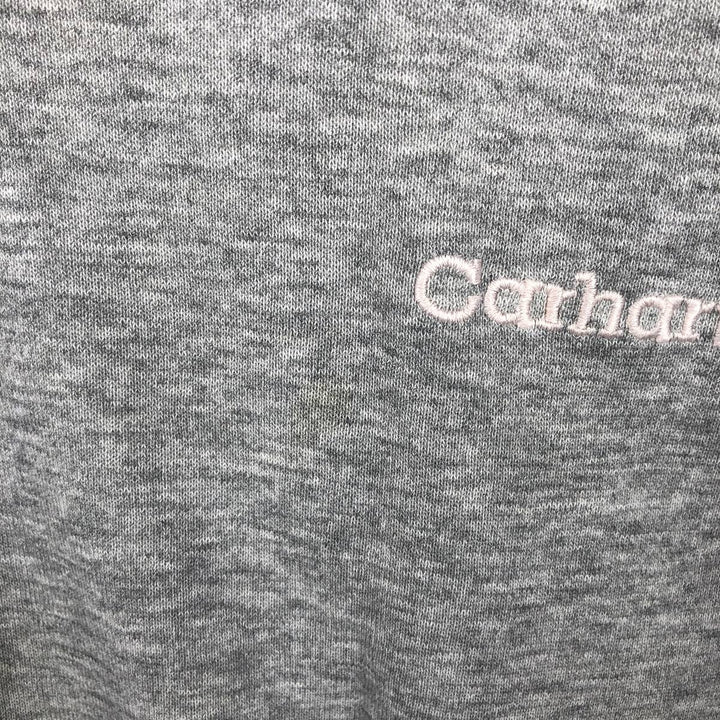 Carhartt One Point Logo Sweatshirt, Men's XL cotton gray type Vintage Second Hand