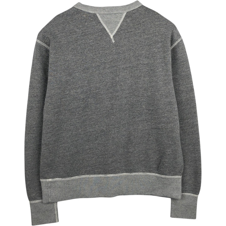 Ralph Lauren POLO RALPH LAUREN logo sweatshirt, men's size L cotton gray type Vintage Second Hand