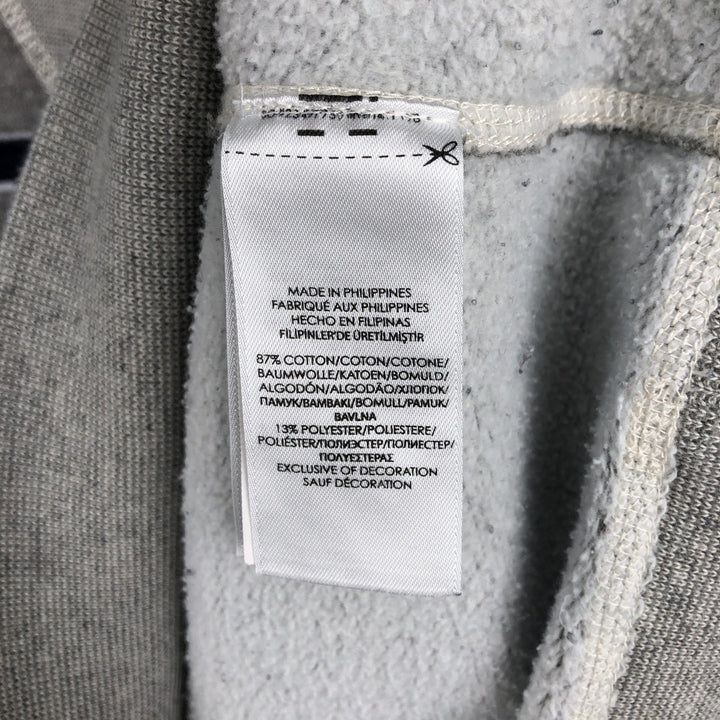 Ralph Lauren POLO RALPH LAUREN logo sweatshirt, men's size L cotton gray type Vintage Second Hand