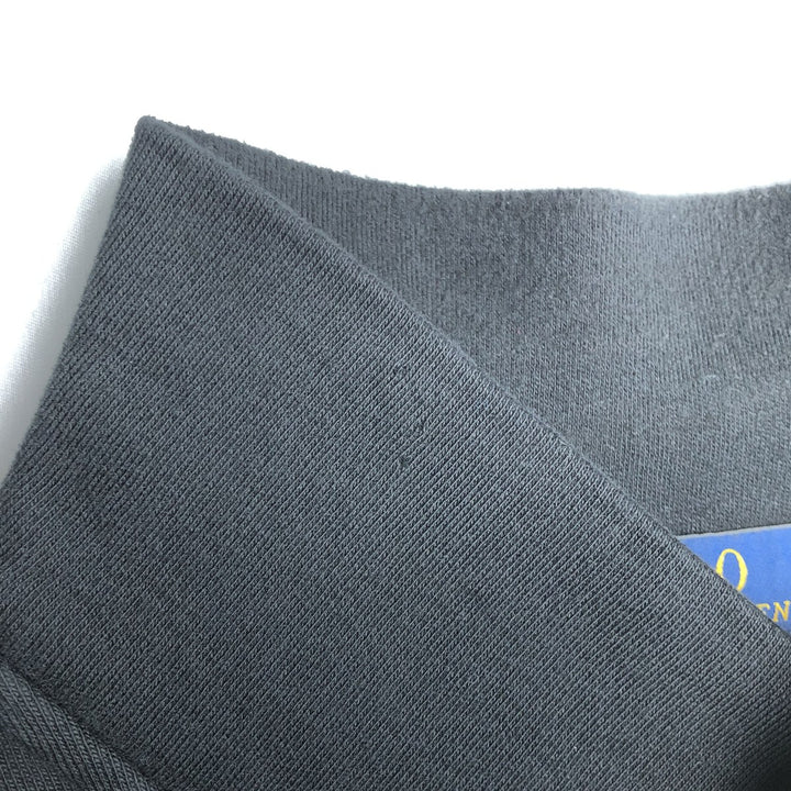 Ralph Lauren POLO RALPH LAUREN Half-Snap Sweatshirt, Men's Size XL (approx.) cotton black type Vintage Second Hand