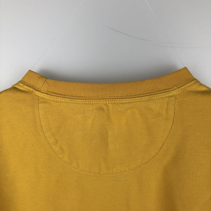 Ralph Lauren CHAPS One-Point Logo Sweatshirt, Men's Size XL (approx.) cotton yellow type Vintage Second Hand
