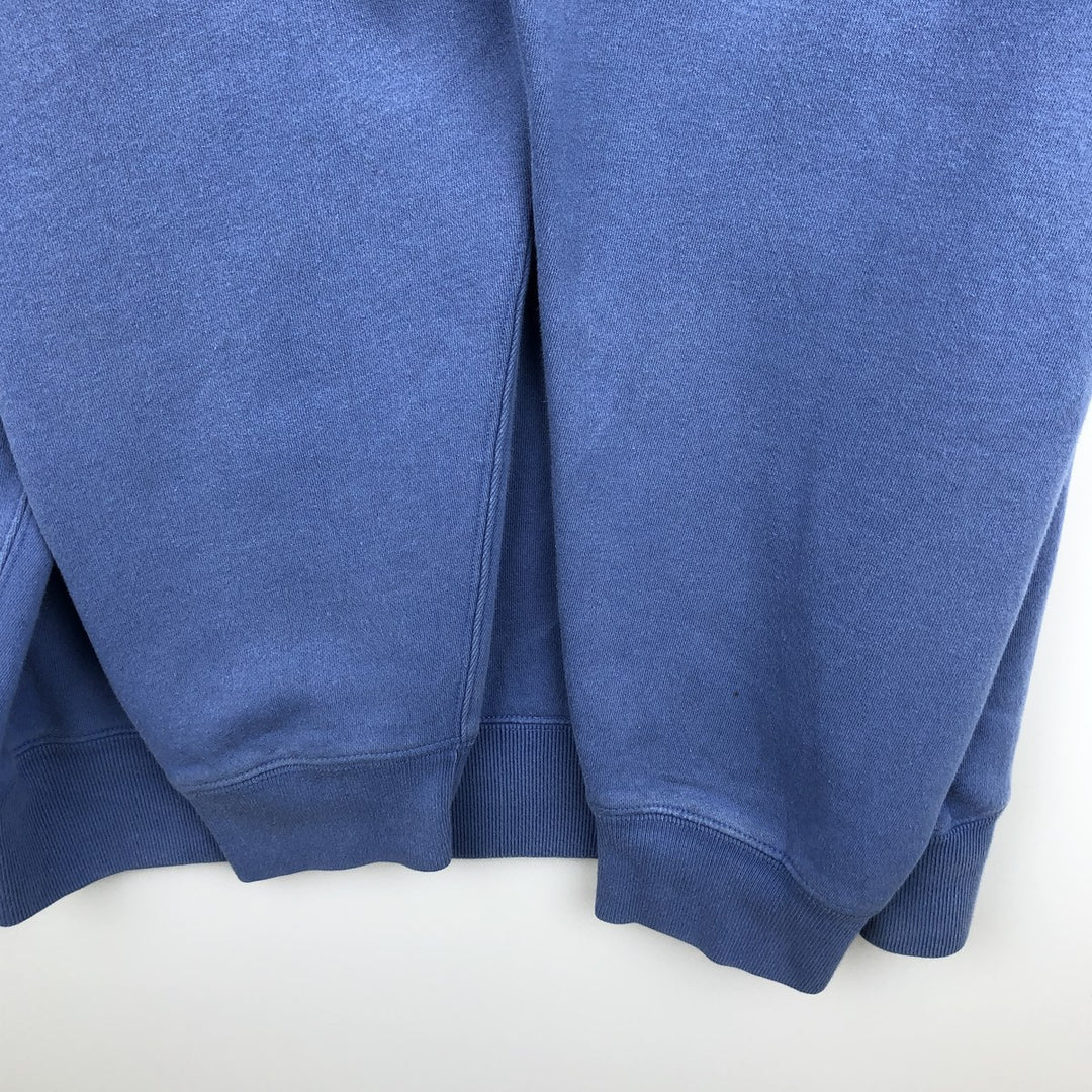 90'S Ralph Lauren POLO by Ralph Lauren One-Point Logo Sweatshirt, Made in USA, Men's XL equivalent, Vintage cotton Purple type blue-purple Vintage Second Hand