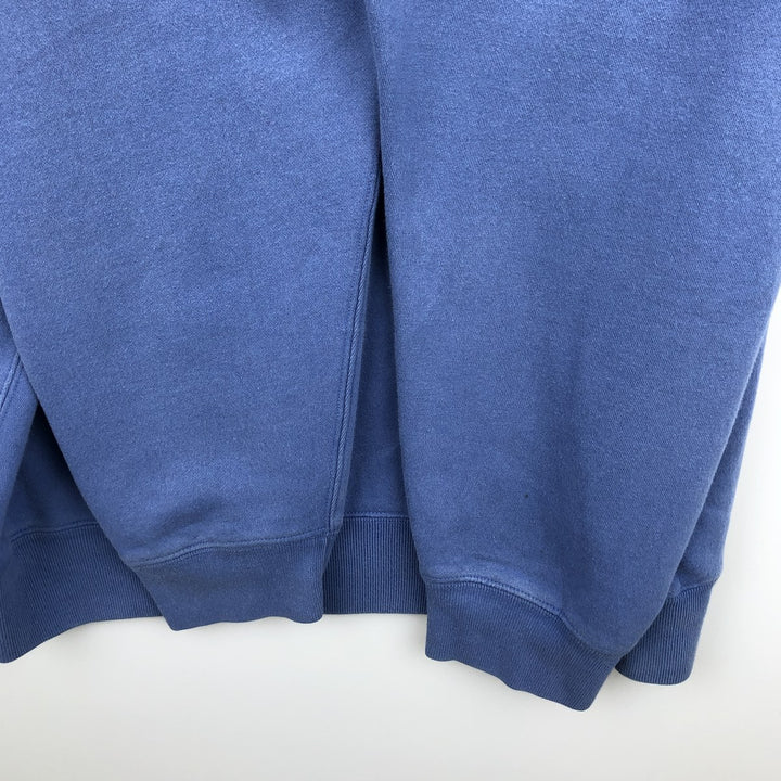 90'S Ralph Lauren POLO by Ralph Lauren One-Point Logo Sweatshirt, Made in USA, Men's XL equivalent, Vintage cotton Purple type blue-purple Vintage Second Hand